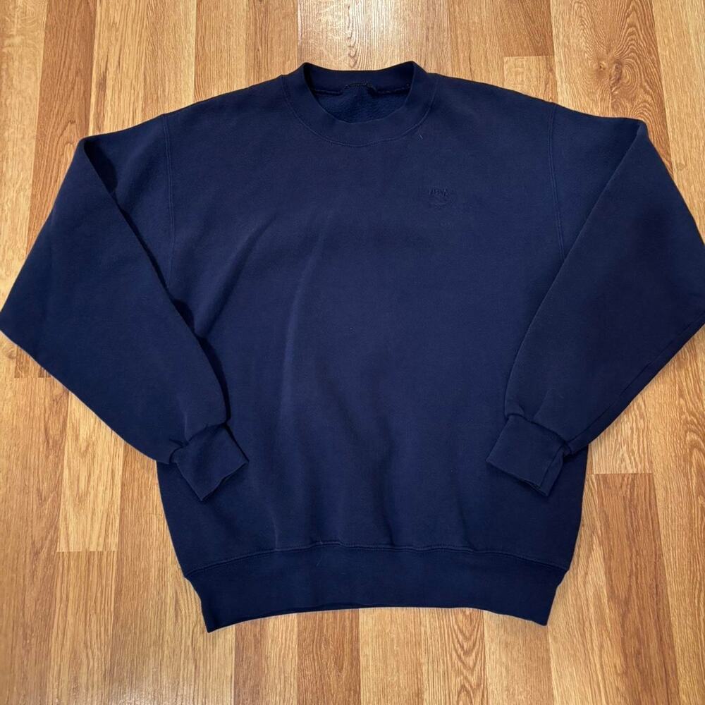 90s Olympics navy blue crew neck sweatshirt